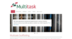 Desktop Screenshot of multitaskscaffolding.com