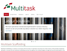 Tablet Screenshot of multitaskscaffolding.com